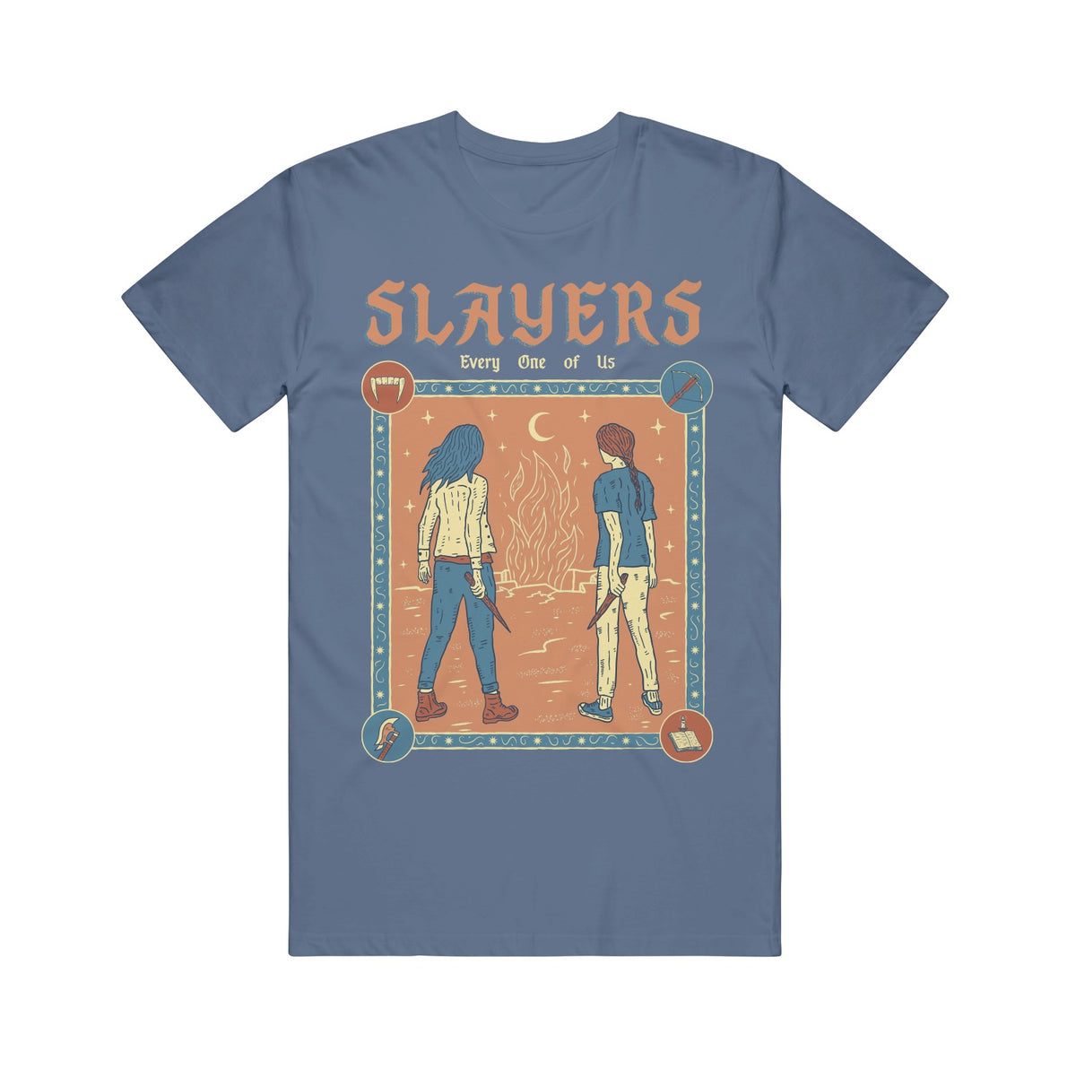 Slayers Every One Of Us - Blue Jean T-Shirt