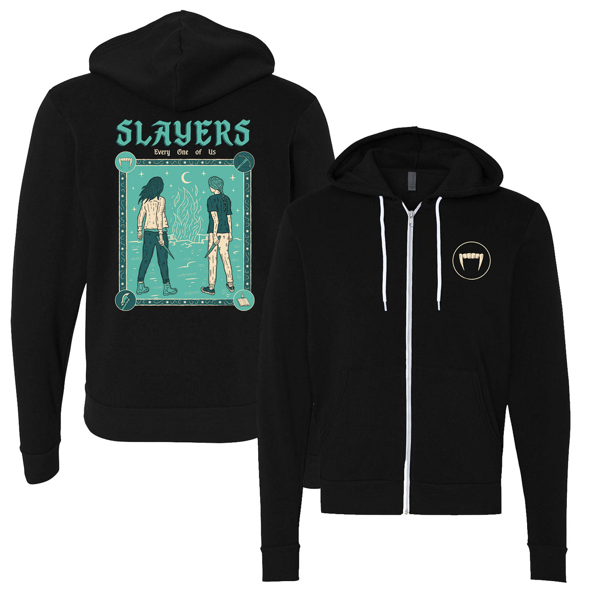 Slayers Every One Of Us - Black Zip-Up